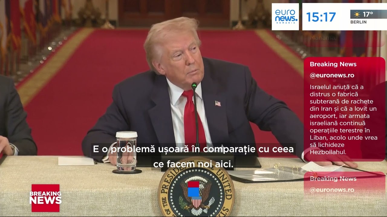 Trump, reacție nervoasă când i s-a spus că există informații că Rusia ajută Iranul