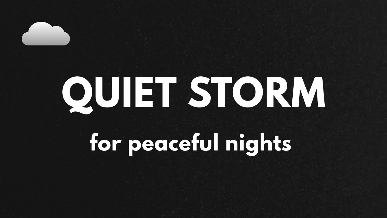 Quiet Storm for Peaceful Nights | Black Screen | 10 Hours Rain Ambience for Deep Sleep