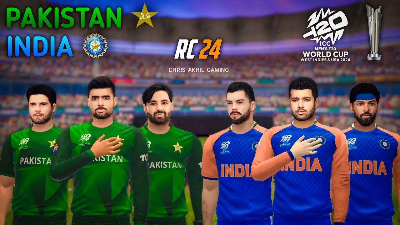 T20 WC 2024 🏆 in Quick Play RC 24 || IND va PAK || Playing With Official Jersey 🔥