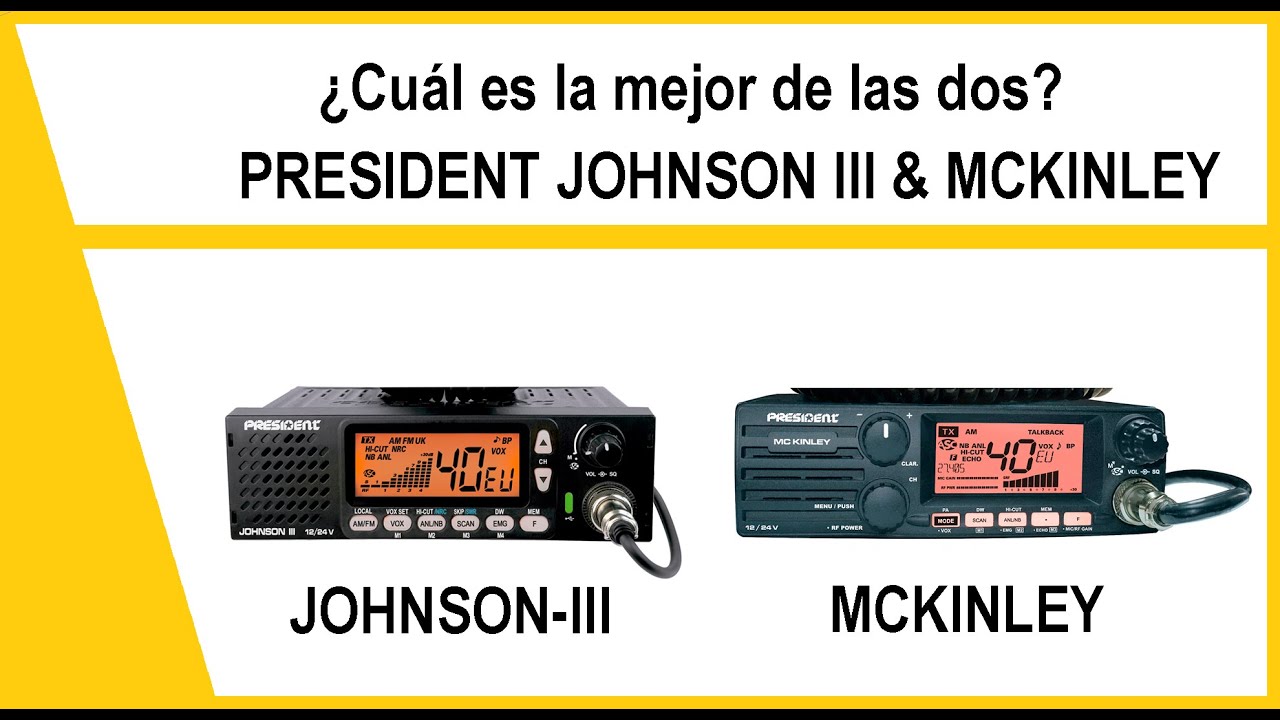 🔥 ¿Cuál es la mejor? 📻 President Johnson III vs McKinley 🆚