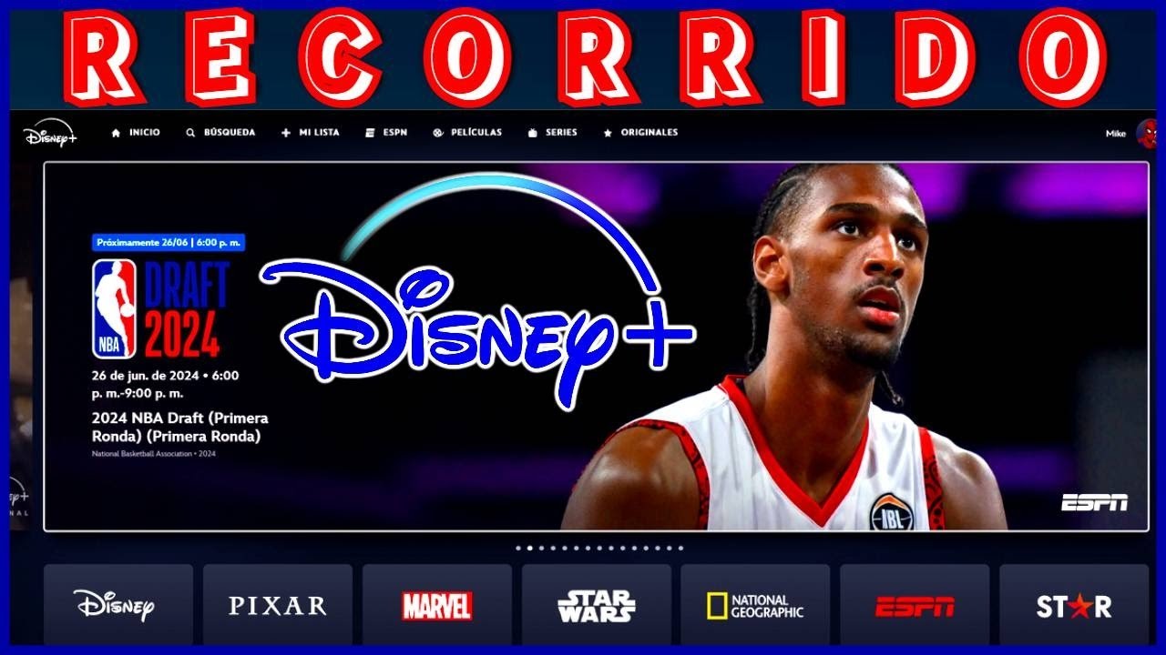 RECORRIDO de ESPN en el Nuevo Disney Plus | Directo | Mike Sports
