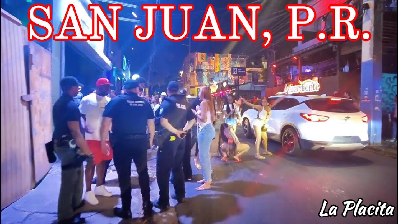EXPLORING La Placita's Vibrant Night Life in San Juan Puerto Rico