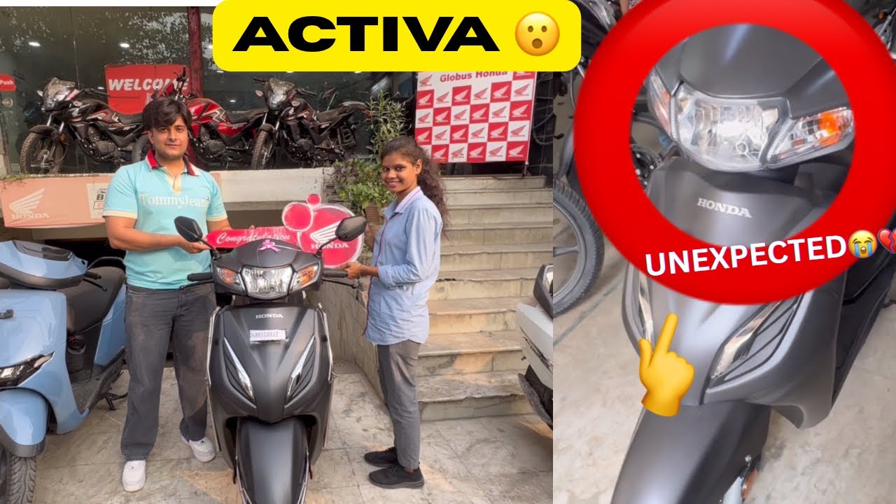 Finally Taking Delivery of HONDA ACTIVA 2025 base model 😮