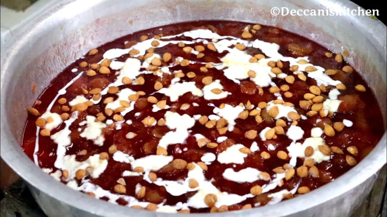 Bawarchi se Seekhiye Qubani ka meetha 20 log ke liye/Hyderabad ki Purani Shadiyon Wala Qubani sweet