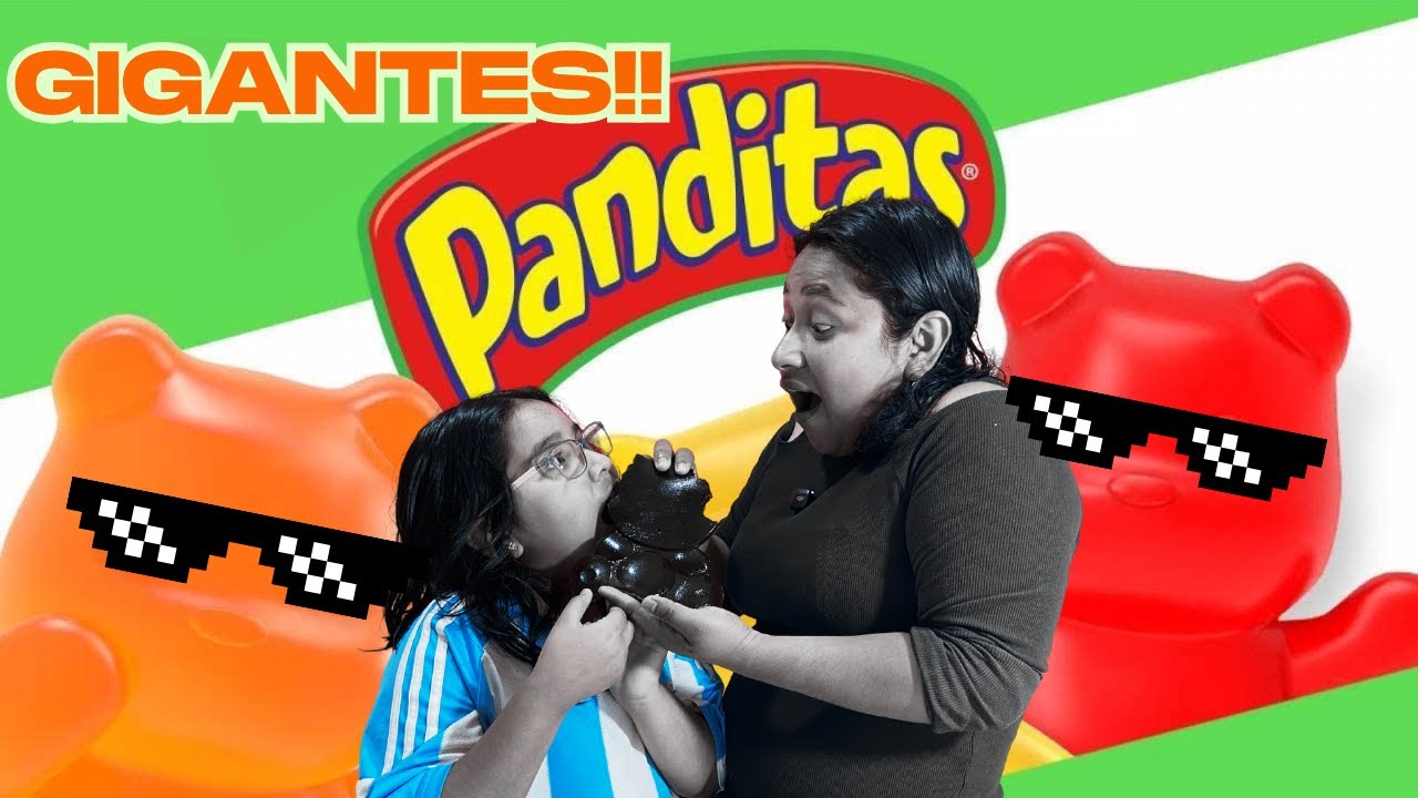 🐼 ¡Hicimos un Osito Panda de Gomita Casero! 🍬 | ¡Mira el Resultado! 😱