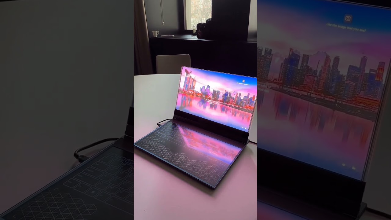 Lenovo's transparent laptop looksimpressive! What are your thoughts on this? #Lenovo #Tech #laptops