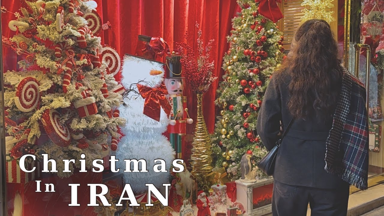 Christmas in IRAN | Cozy Caf&eacute;s, Slow Winter Walk & My Birthday Moments