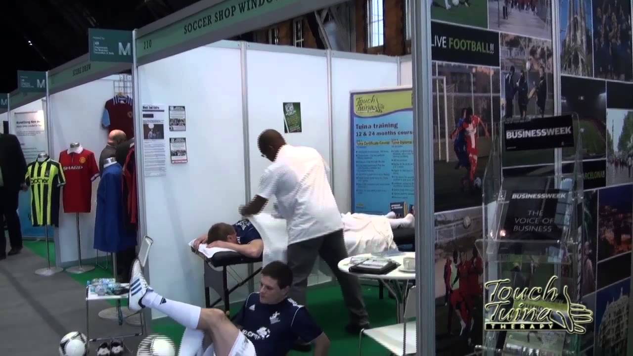 Football Expo promotion with Touch Tuina (medical)