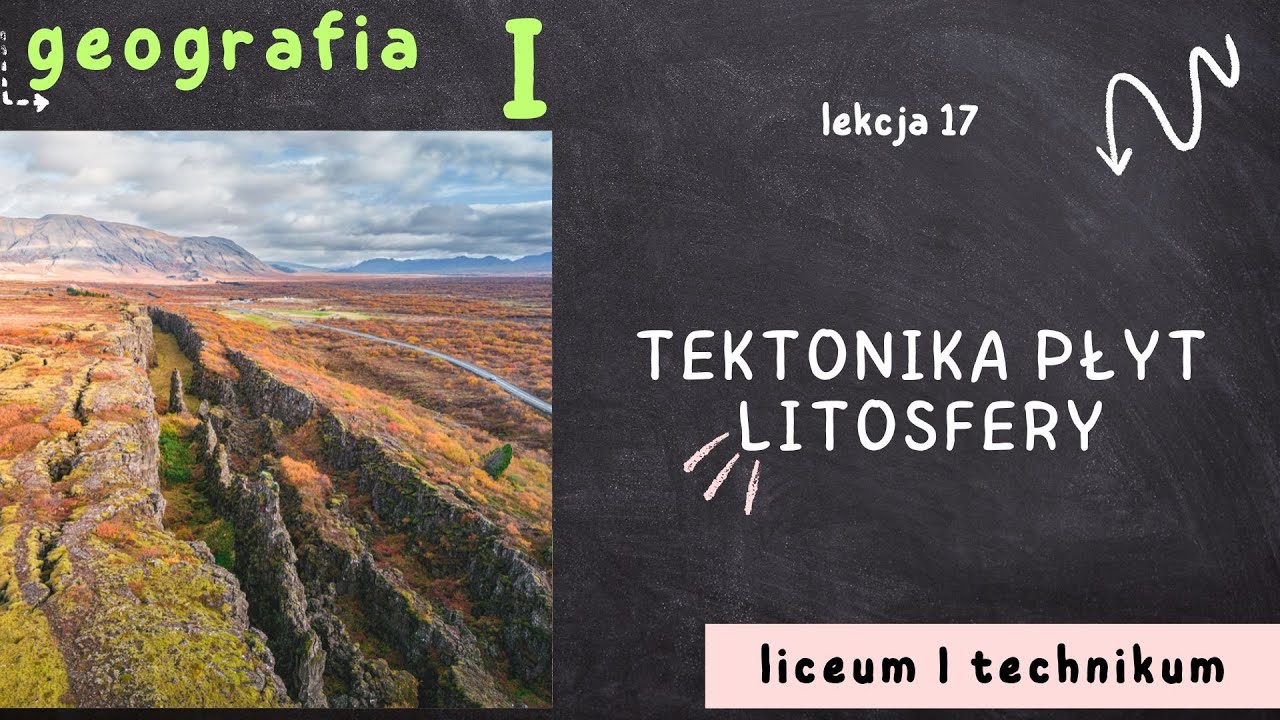 Geografia 1 LO [Lekcja 17:  Tektonika płyt litosfery  - poziom podstawowy]