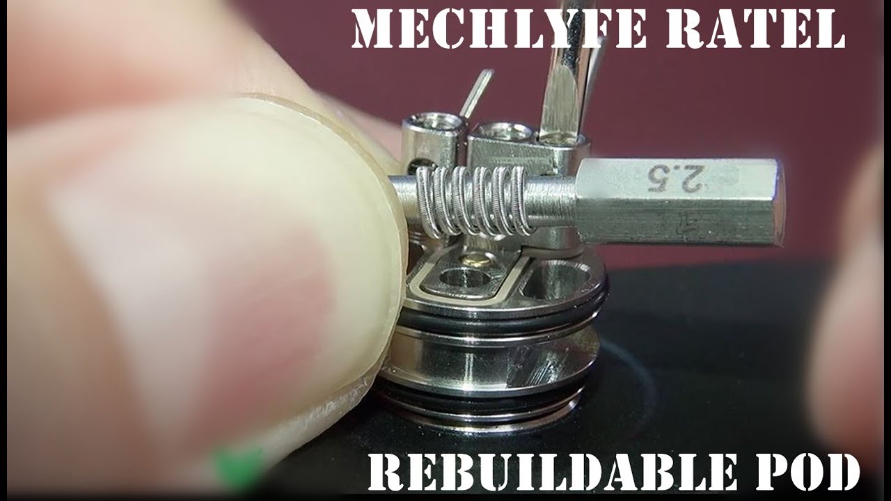 MechLyfe Ratel 18650 80W Rebuildable RBA Pod AIO Kit | Preview