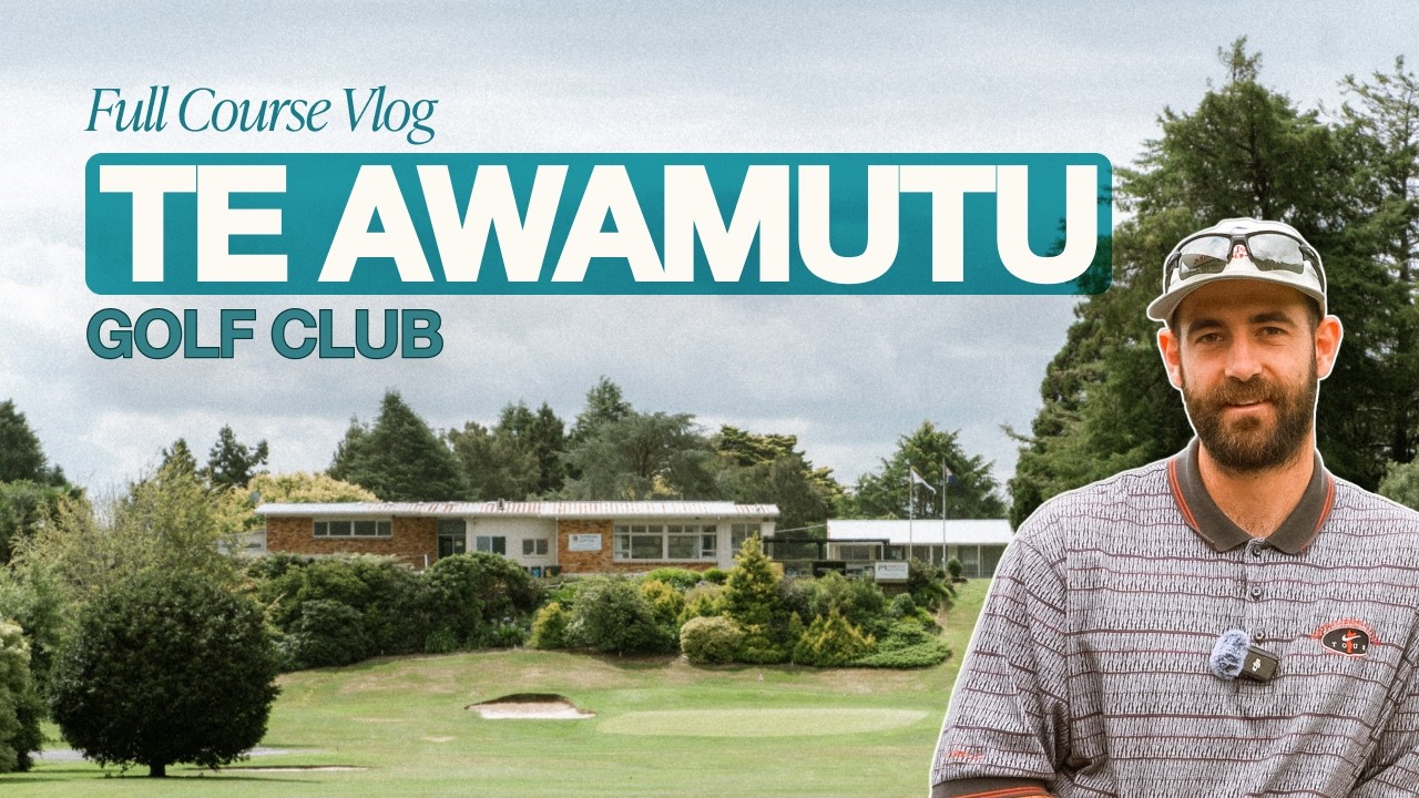 Te Awamutu Golf Club | 18 Hole Course Vlog | Waikato, New Zealand