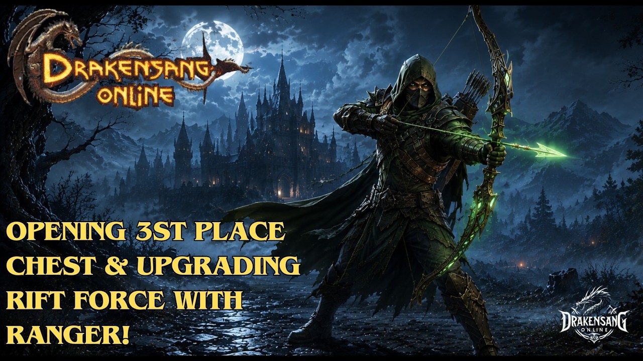 Drakensang Online - Opening 3st Place Chest & Upgrading Rift Force with Ranger! DSO