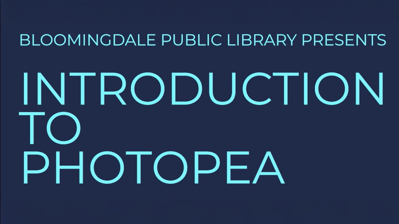 Introduction to Photopea