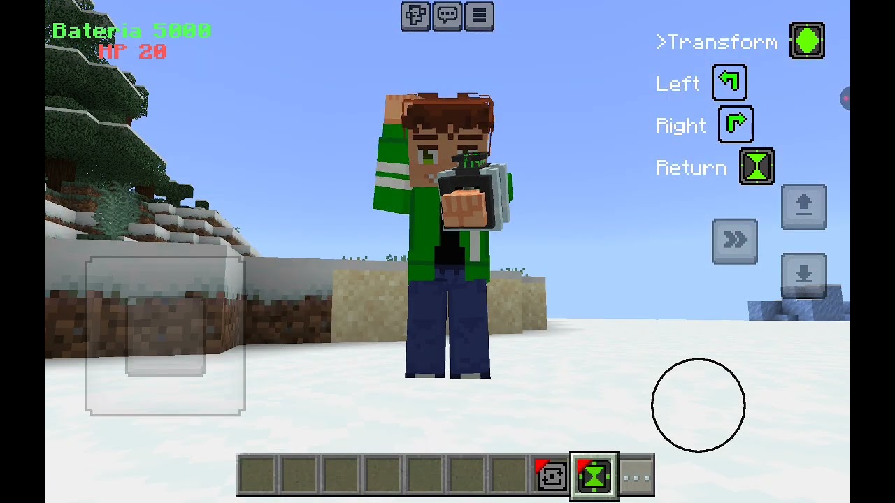Minecraft  ben 10 mod tanıtımı mı