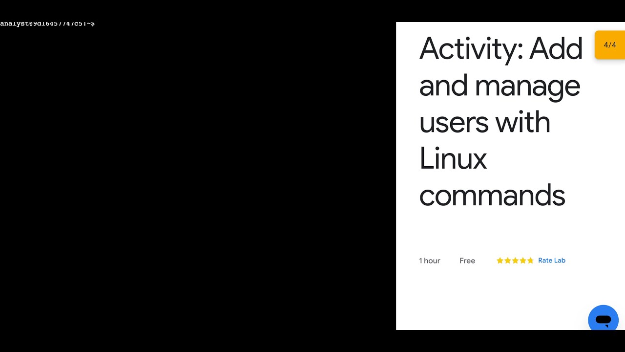 Activity: Add and manage users with Linux commands || #qwiklabs || #GSP ||  [With Explanation🗣️]