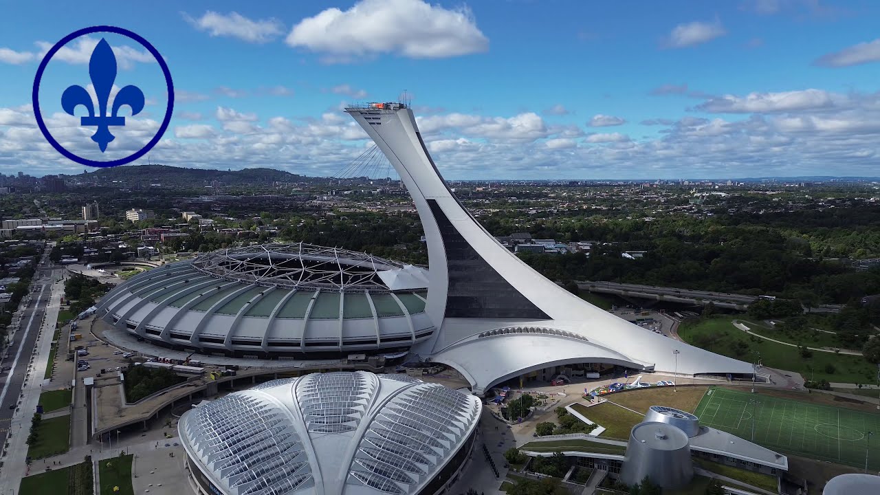 2024-09-02 - Parc Olympique de Montréal - Drone 4K