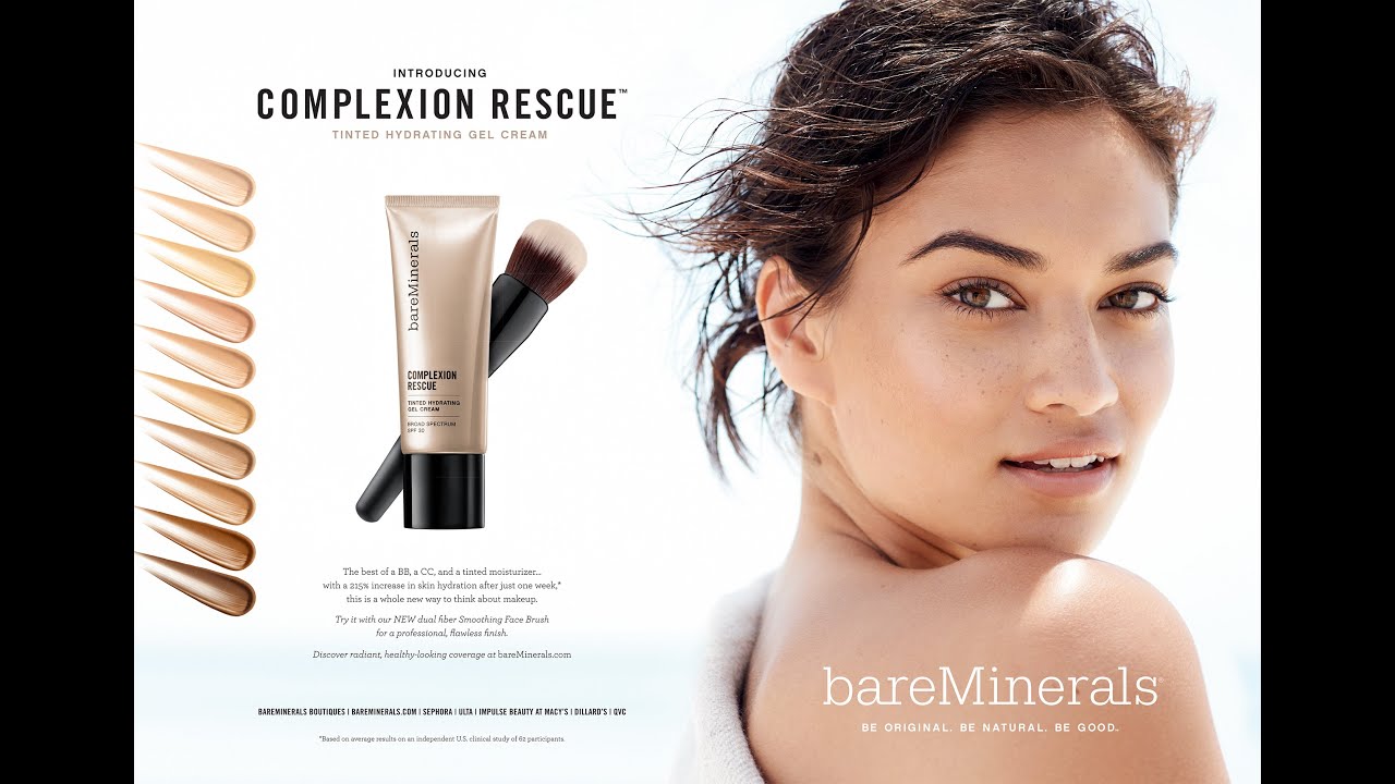 BARE MINERALS COMPLEXION RESCUE REVIEW/ DEMO