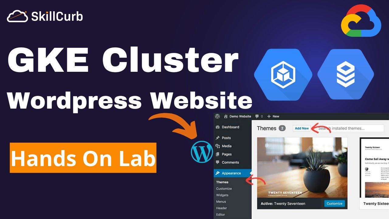 Deploy WordPress Application on Google Cloud Kubernetes Engine