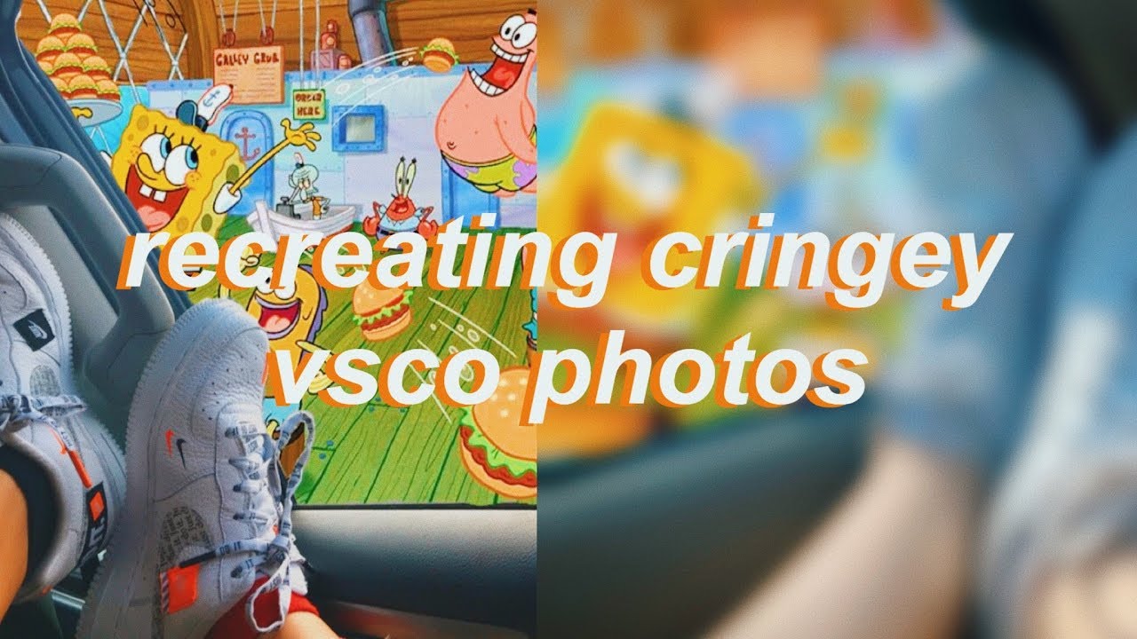 recreating cringey vsco photos