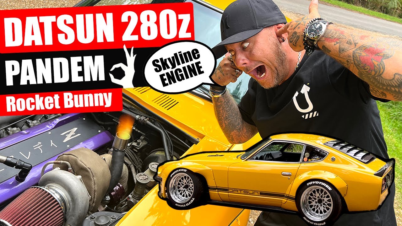 Datsun 280Z Fairlady Restomod с Nissan Skyline RB25 и стилем Rocket Bunny | rb25_280z
