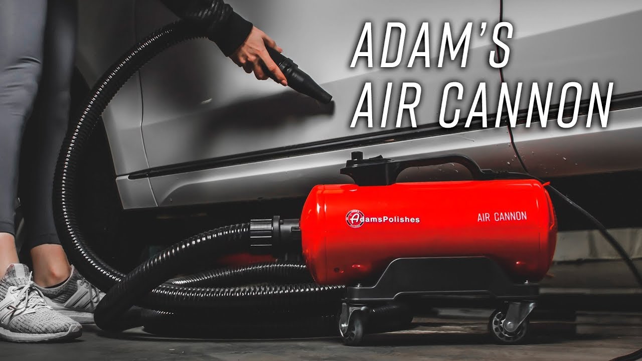 Heated Forced Air, Touchless Car Drying System | Adam's Air Cannon
