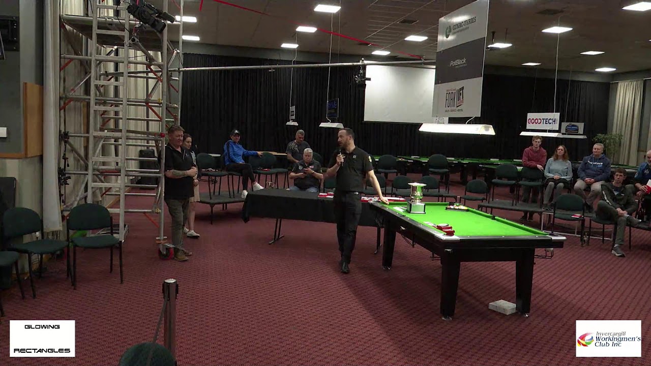 2025 Clubs New Zealand National Open Singles 8 Ball Pool Tournament - Upto and Including Finals
