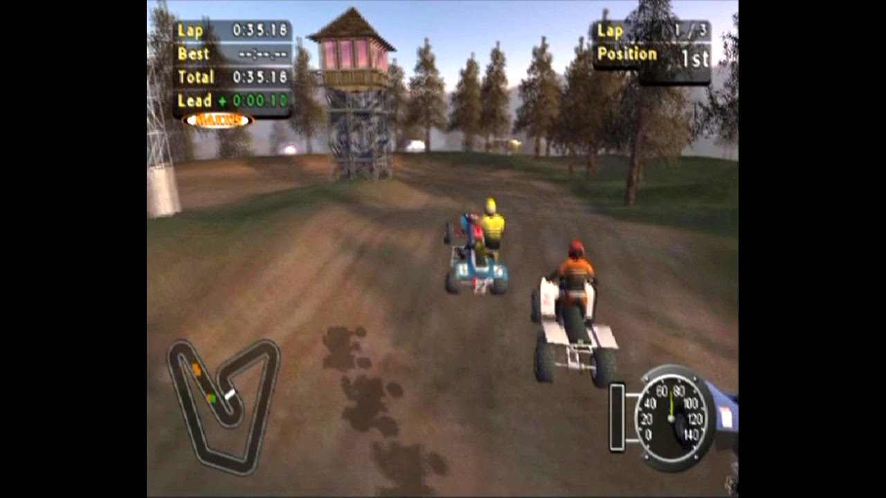 ATV Offroad: All Terrain Vehicle ... (PS2) Gameplay