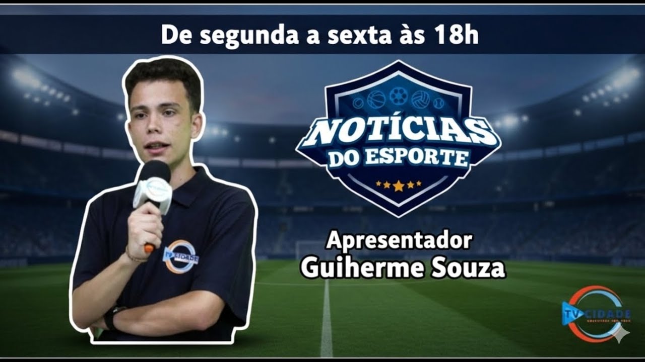 AO VIVO NO NOTÍCIAS DO ESPORTE  TRAZENDO AS INFORMAÇÕES DO FUTEBOL