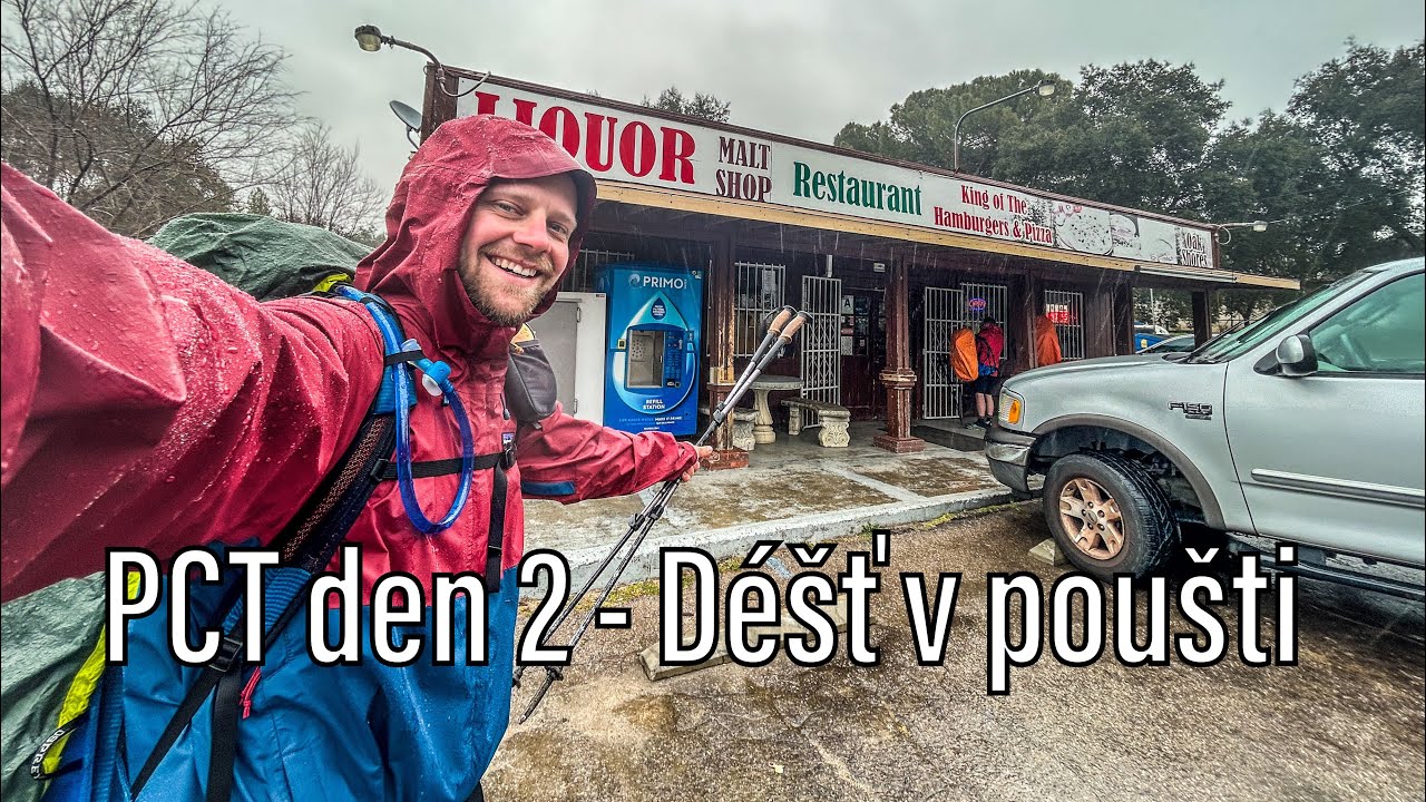 PCT 2023 | Den 2 - Déšť v poušti | Rain in a desert