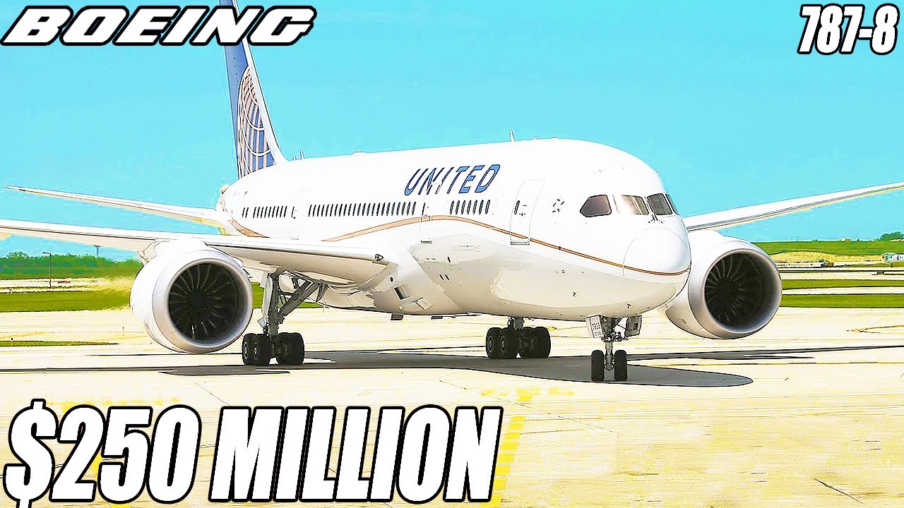 Внутри Boeing 787-8 стоимостью 250 миллионов долларов
