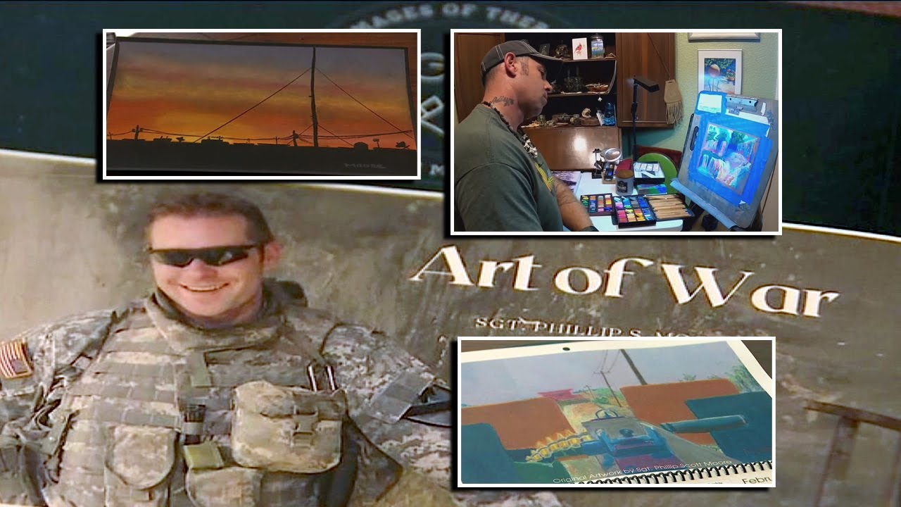 Art of War: Artistic lens on veteran's battlefield memories