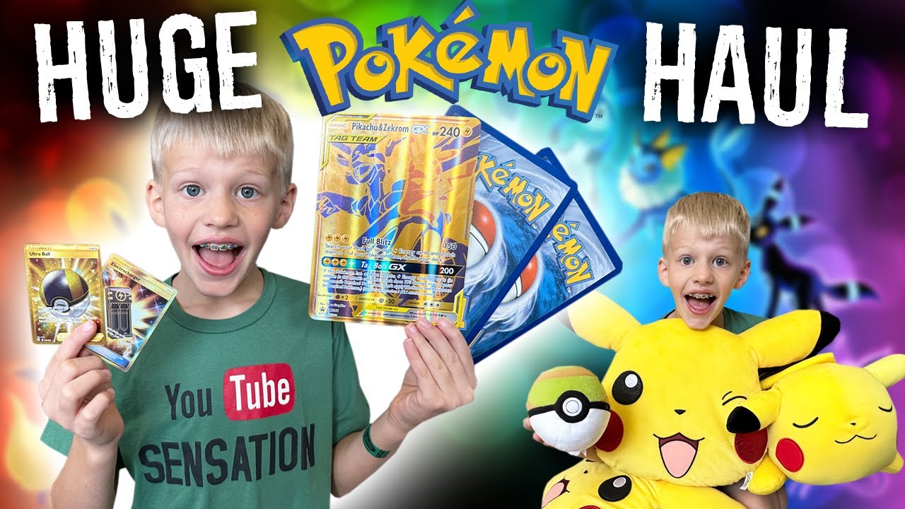 HUGE Pok&eacute;mon Haul! 1,000+ Pok&eacute;mon Collectibles!