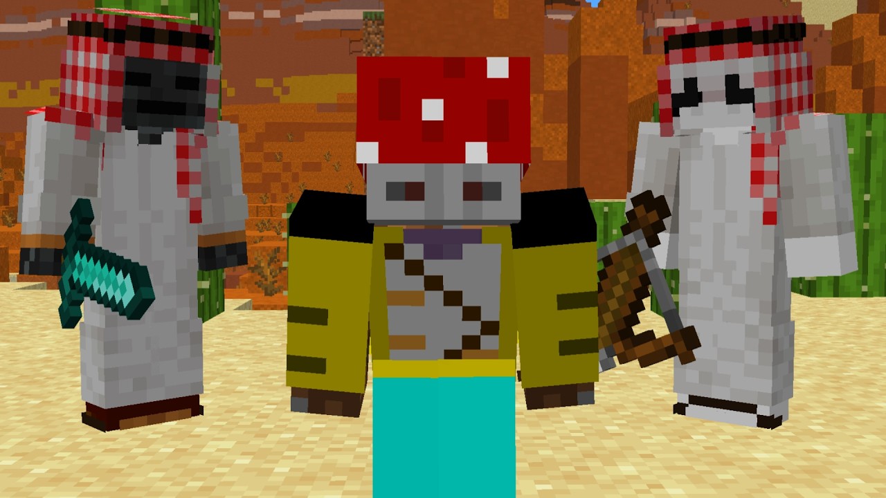 Захват ближневосточного сервера Minecraft