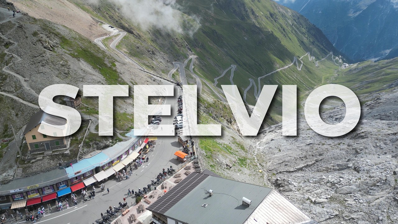 🔥PASSO dello STELVIO en DIRECTO, subiendo SÓLO en MOTO #stelvio #stilfserjoch #passodellostelvio
