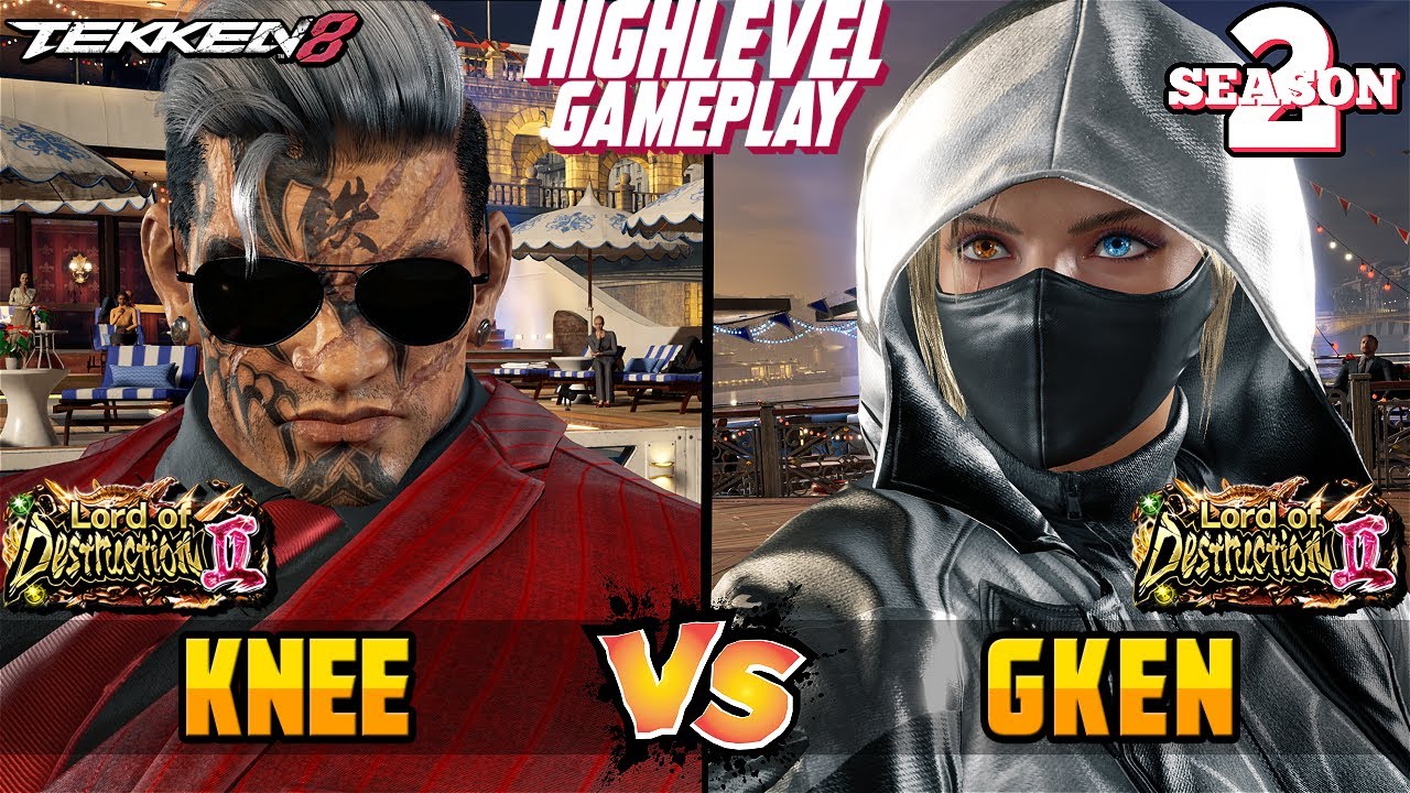 Tekken 8 &ndash; KNEE (Fahkumram) vs GKEN (Lidia) &ndash; T8 High Level Gameplay!