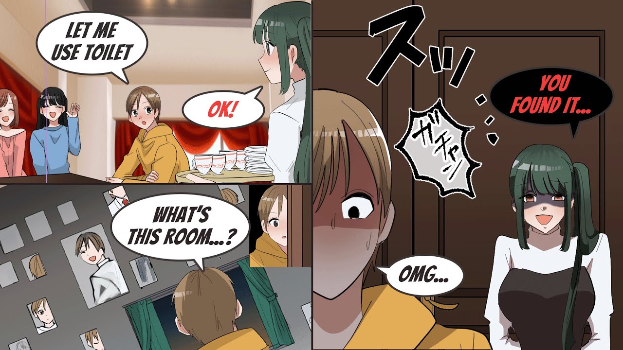 [Manga dub] I was studying at the house of a beautiful girl but I found many hidden photos of me！