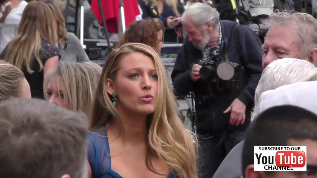 Blake Lively at Ryan Reynolds Hollywood Walk Of Fame Star Ceremony