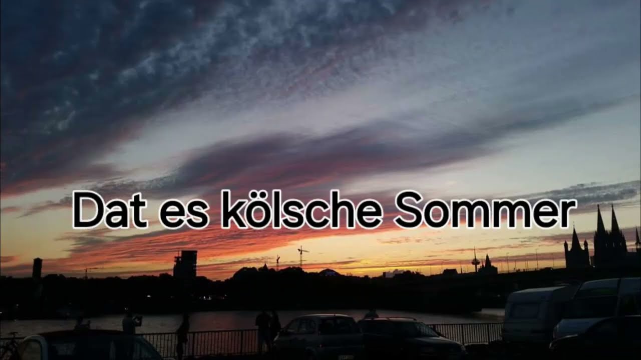 Dat es kölsche Sommer Edition 2024   Text und Musik: Hermann- Josef Ley (alias Ne Stammjass)