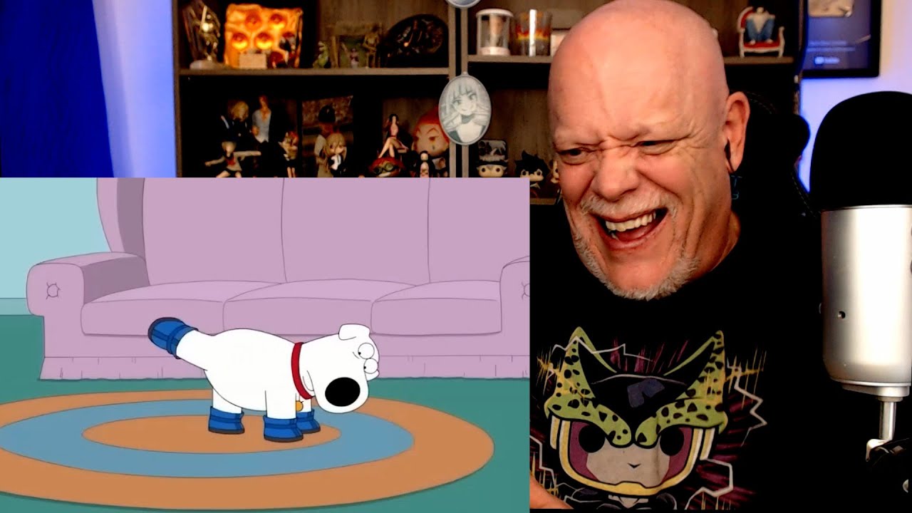 BRIAN & JOE BOTH GET CRAPPED ON! 🤣🤣 FAMILY GUY REACTION TRY NOT TO LAUGH
