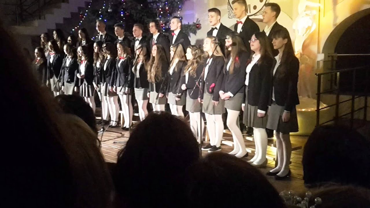 Kėdainių šviesioji gimnazija. Žiemos mozaika`15. Šviesiosios choras - Baltas rytas