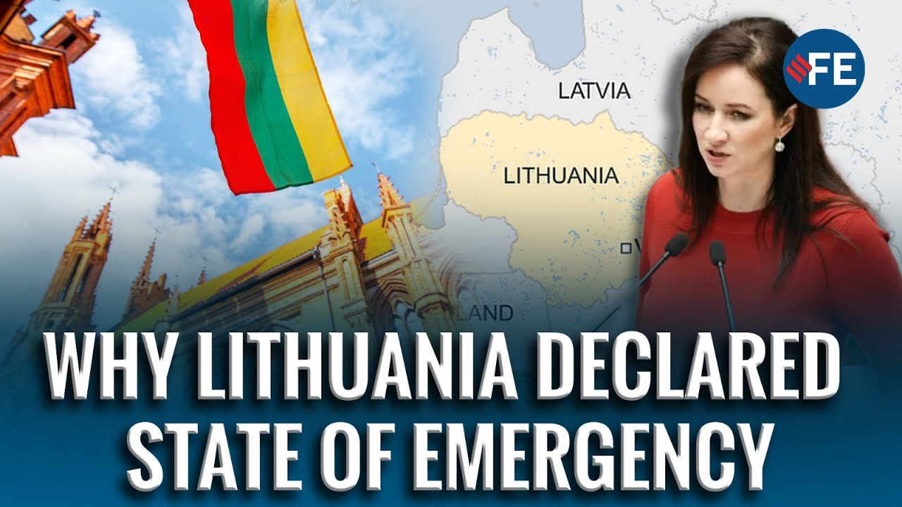Lithuania DECLARES Emergency As Belarus Balloons Disrupt Flights | Army May Be Deployed