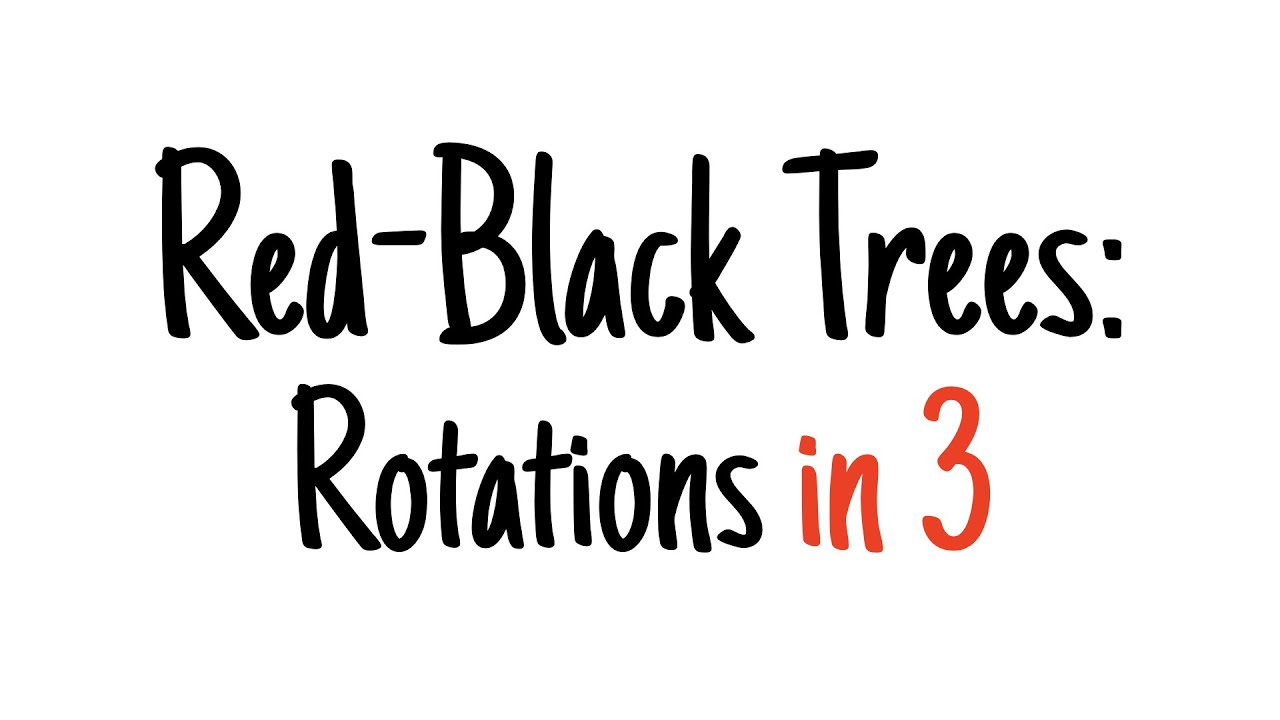 Red-black trees in 3 minutes &mdash; Rotations