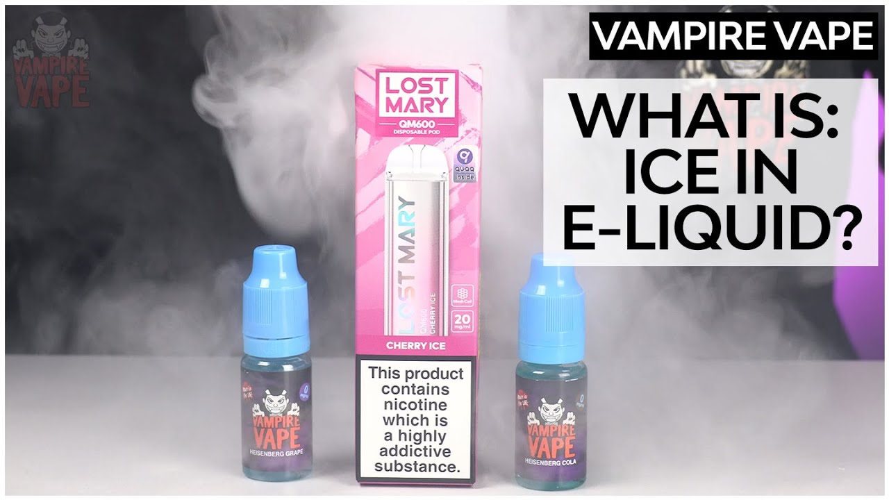 What Is ICE Flavour in your E-Liquid?