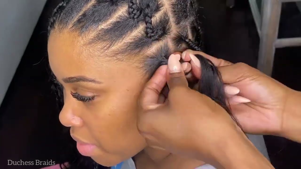 SMedium Knotless Bohemian Braids | Using Deep Wave Brazilian Hair