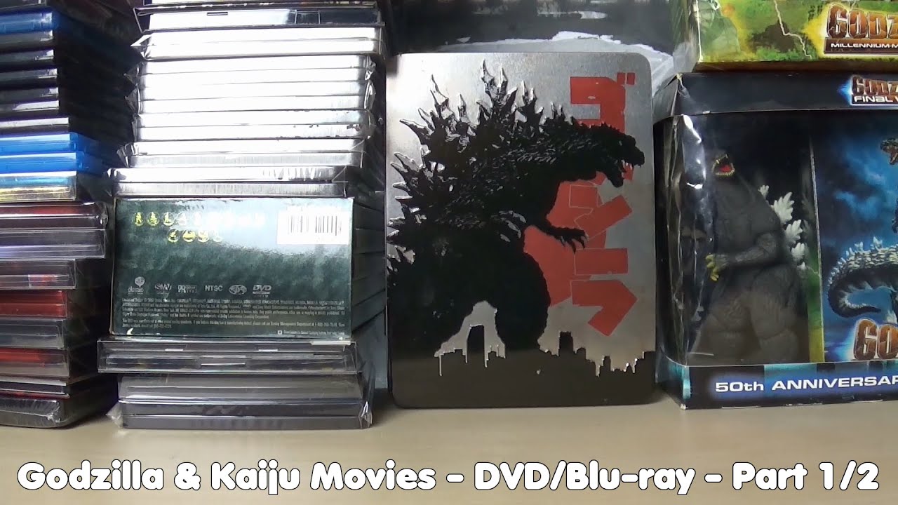 Godzilla & Kaiju Movies - DVD/Blu-ray - Part 1/2