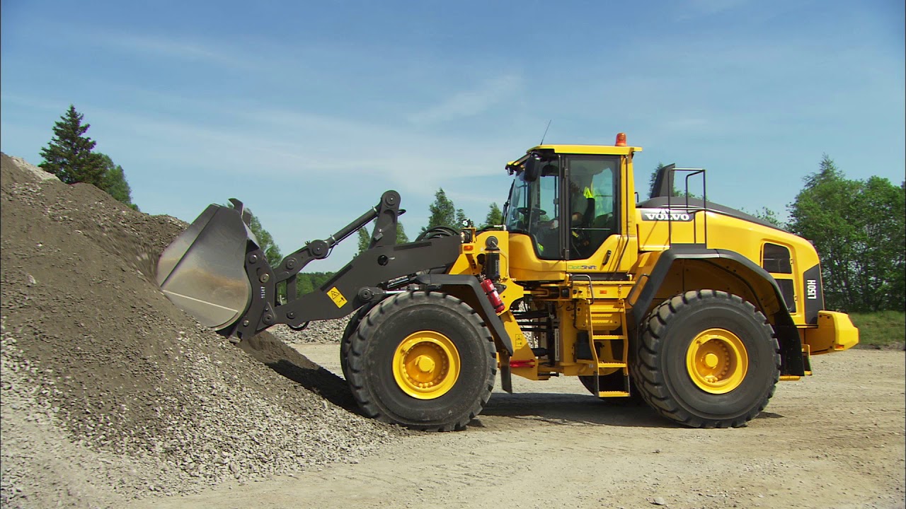 Bucket handling – Volvo Wheel Loaders H-series – Basic operator training – 5/11