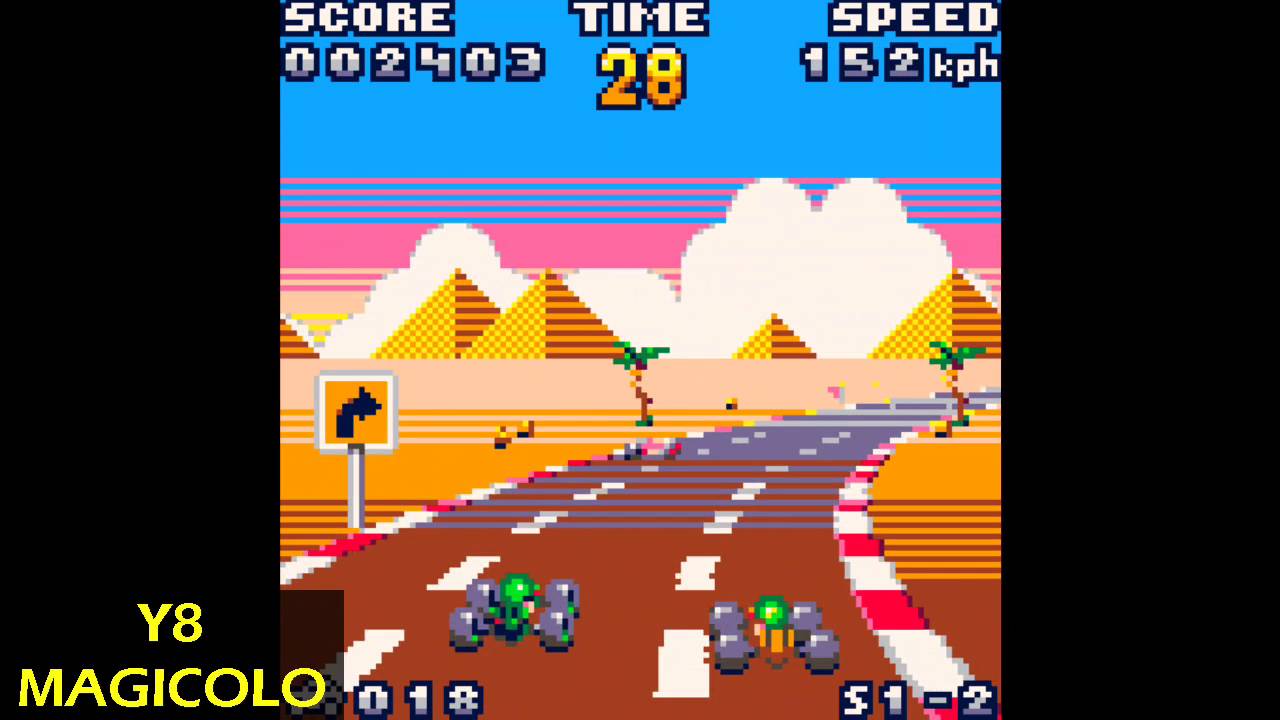 Y8 GAMES TO PLAY - Y8 PICO RACER a free Retro Arcade 2016