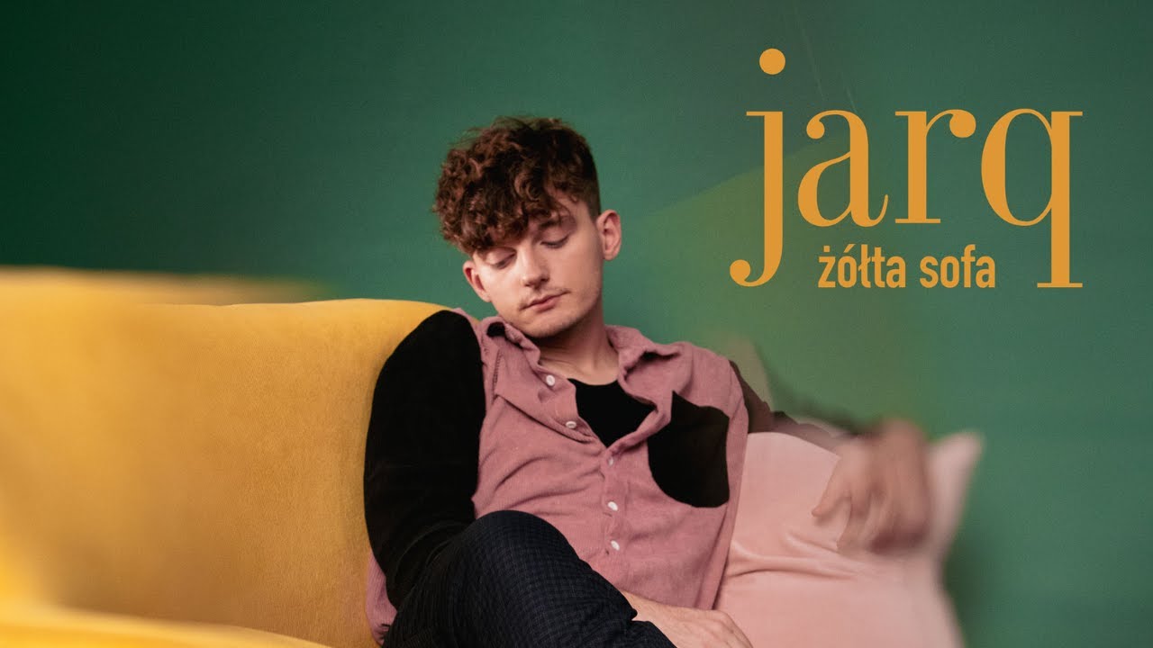 jarq - ż&oacute;łta sofa