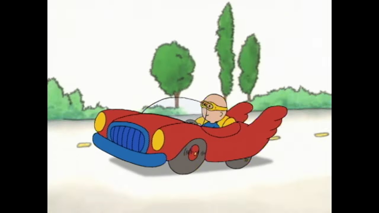 Caillou megtanul vezetni | Rajzfilmek gyerekeknek | Caillou Magyarul