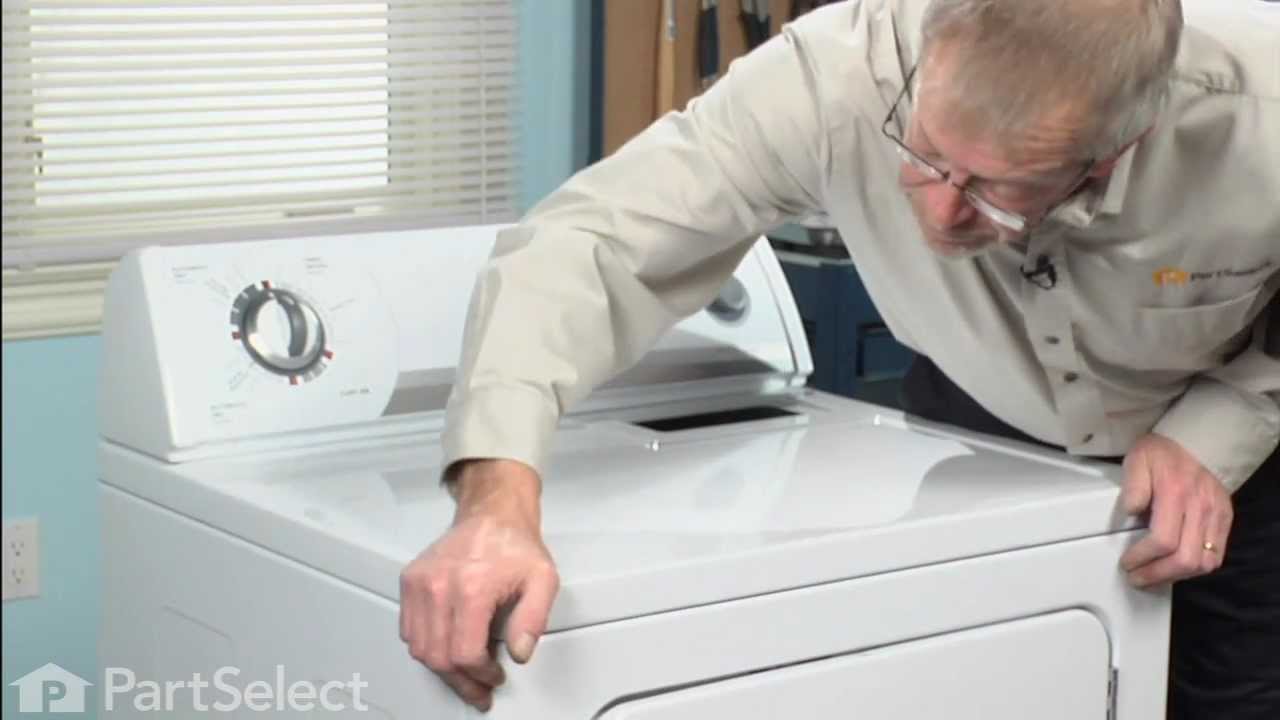 Ремонт сушилки — замена узла дверного переключателя (артикул Whirlpool № 3406107)